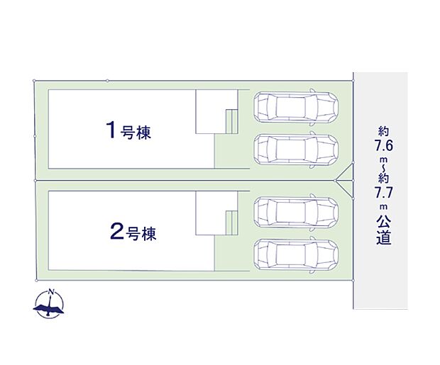 配置図（1号棟）