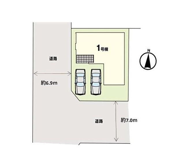 配置図(1号棟)