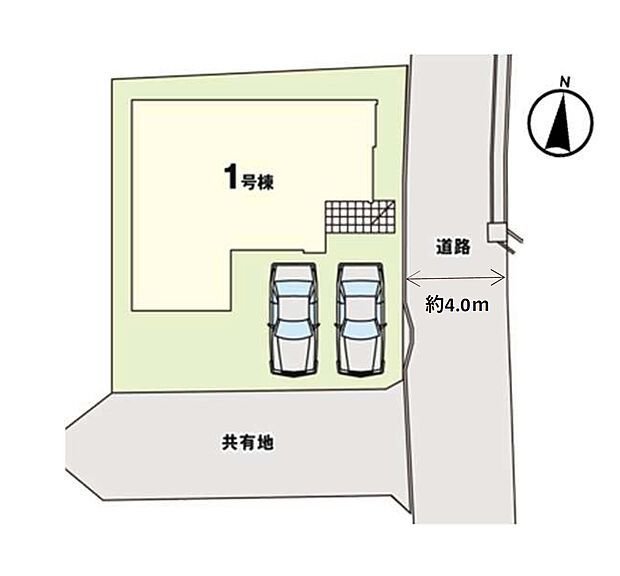 配置図（1号棟）