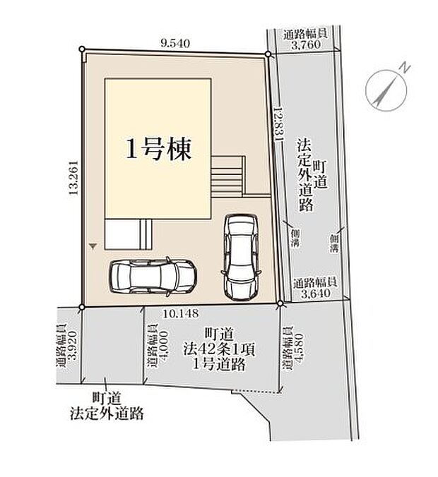 配置図(1号棟)