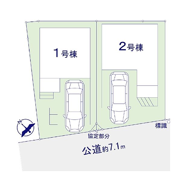 配置図(2号棟)