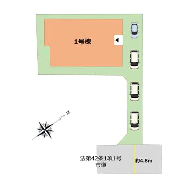 配置図（1号棟）