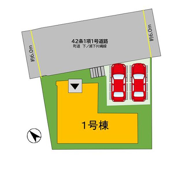 配置図（１号棟）