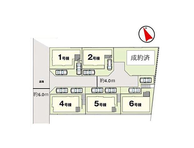 配置図(1号棟)