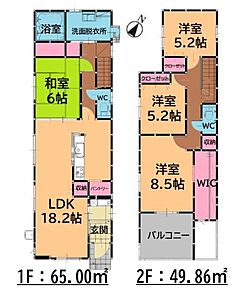マルショク鶴田まで493mです。スイッチを押すだけでお湯が張れるオートバスシステムが標準装備。乾燥機で浴室を乾燥させることでカビの繁殖を防ぐことに役立つ、浴室乾燥機付きの物件です。南向きの物件です。明るい生活を送るには、快適な住環境が必要不可欠です。ぜひ当社で素敵で快適な不動産を探しをしていきませんか。当社は数多くの不動産情報を取り扱っております。 
