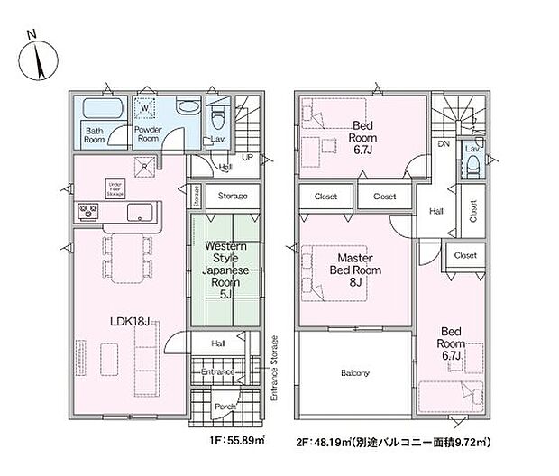 【4LDK】小学校が十分通学できる範囲にあります。古賀市立古賀東小学校が徒歩8分です。こだわりの設備が整った新築物件です。リビングダイニングが18帖以上あります。建設住宅性能評価付なので万一の時も専門機関が対応してくれます。古賀市にある一戸建てのお問い合わせは、当社が承っております。マイホームの購入を検討しているお客様のサポートを致します。