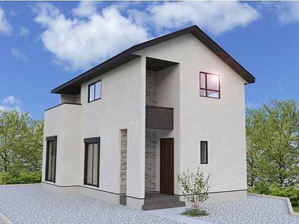 完成予想パース（同社施工完成物件・モデルハウスがご見学いただけます）