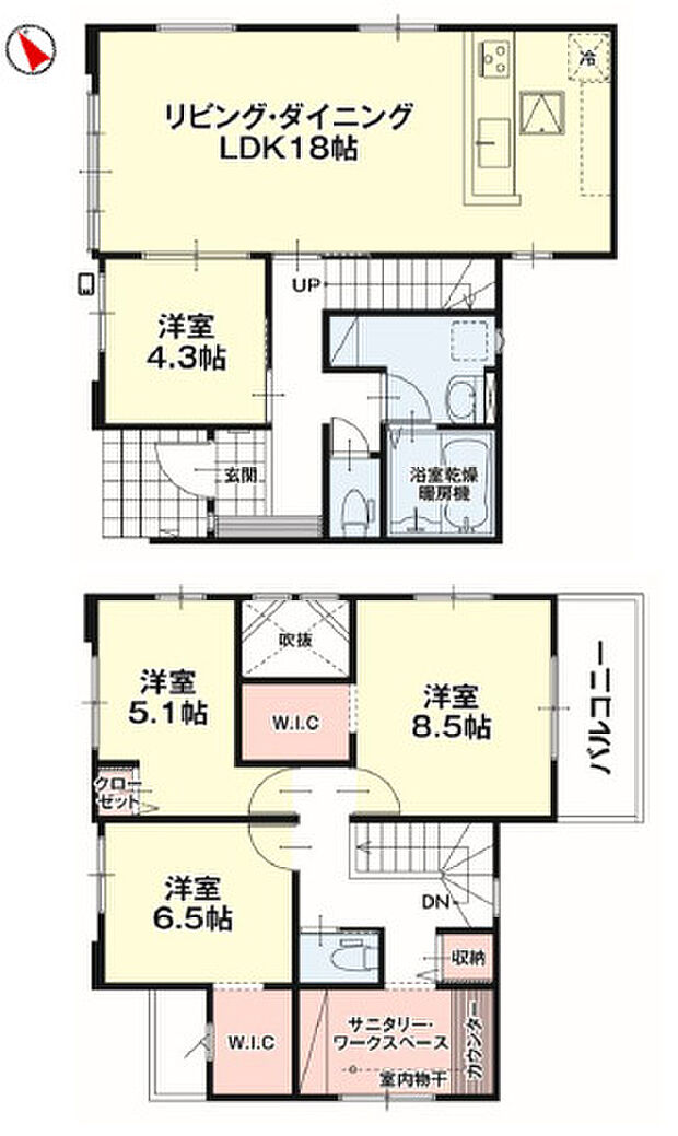 南向きで明るい室内が特徴です