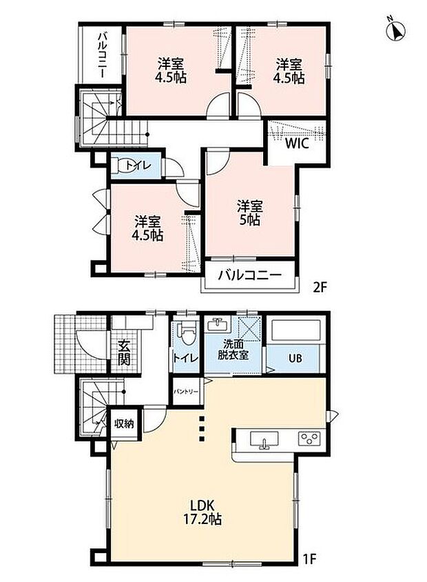 3号棟、価格2798万円、4LDK、土地面積145.85m2、建物面積86.84m2