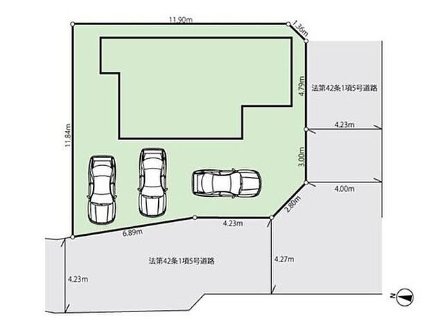 3880万円、4LDK、土地面積140.83m2、建物面積106m2 解放感ある角地となっています。前面道路、西側4.1m、南側4mに面しています。
西鉄バス「重留新町」停:徒歩約6分。