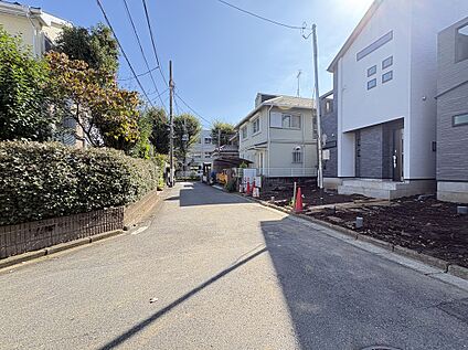 分譲地前面道路