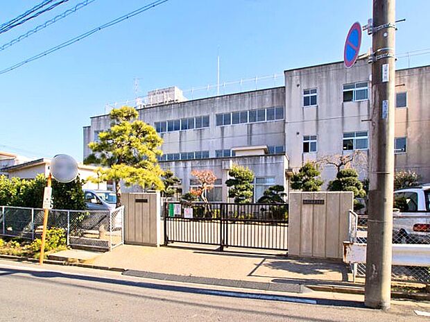松葉中学校(約600m)
