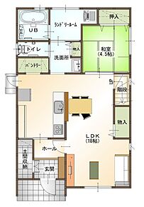 1階間取り図 