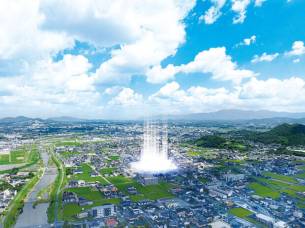 全59区画の壮大なスケールが奏でる 陽あたりや安全性にも配慮した分譲地