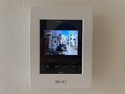 TVモニター付きインターホン