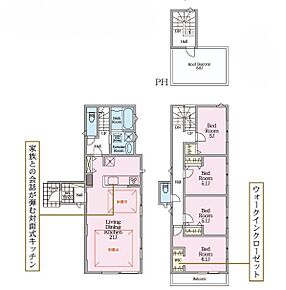 マルエツ 四季の森フォレオ店まで239mです。足元から暖まる床暖房が付いています。システムキッチンは使いやすく汚れにくいのでご好評です。多くの方に好評の、令和8年9月築の物件です。毎日の生活が充実できるよう、お客様の住まい探しをお手伝いいたします。こだわりのエリアや条件などございましたら、お気軽に当社へお問い合わせ下さい。 