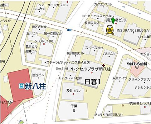 アパマンショップ八柱店 株式会社 賃貸ランドの周辺地図