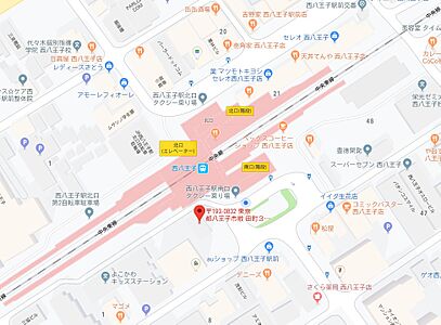 アパマンショップ西八王子店 株式会社 エスエストラストの周辺地図