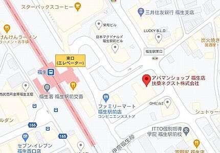 アパマンショップ福生店 扶桑ネクスト 株式会社の周辺地図