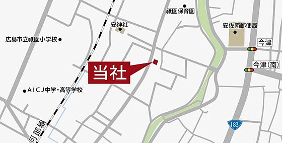 エネック株式会社の周辺地図