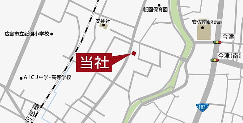 エネック株式会社の周辺地図