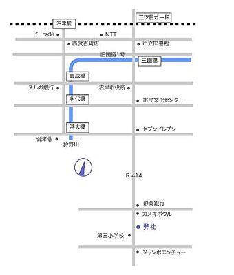 有限会社オフィスホンダの周辺地図