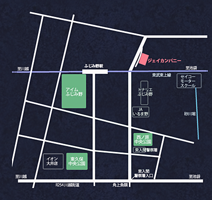 株式会社ジェイ・カンパニーの周辺地図