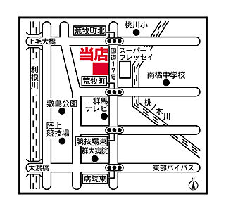大東建託リーシング株式会社 前橋店の周辺地図
