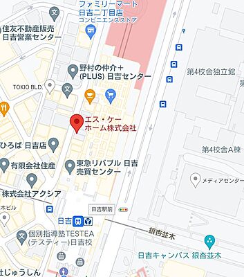 シャーメゾンショップ エス・ケーホーム株式会社の周辺地図