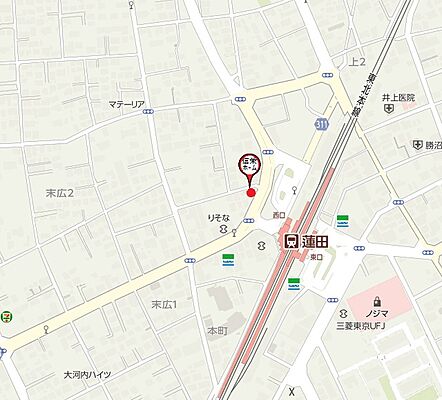 信栄ホーム株式会社の周辺地図