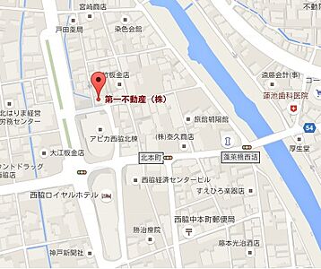 シャーメゾンショップ 第一不動産株式会社の周辺地図