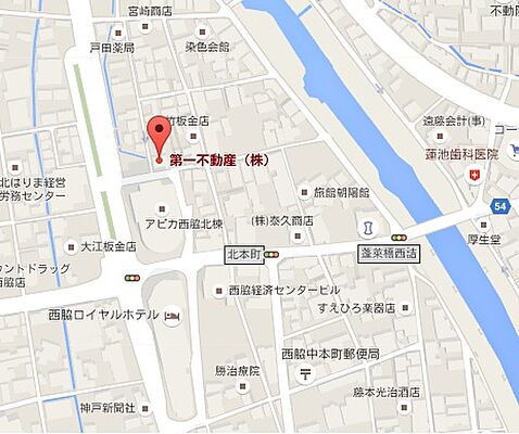 シャーメゾンショップ 第一不動産株式会社の周辺地図