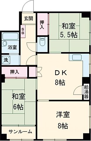 ホームズ でお部屋探し パールハイツ笹塚 13階 3ldk 賃料17 5万円 65 6 賃貸マンション住宅情報 物件番号 取扱い不動産会社 ハウスコム株式会社 明大前店