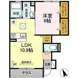 フルールベルテ二番館 1階