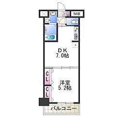 間取図画像 1DK