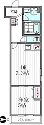 TRESCIRUELA 1DKの間取図画像