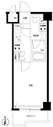 ルーブル横濱吉野町 1Kの間取図画像