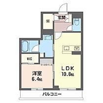 エスペランサ大宮 00102 ｜ 埼玉県さいたま市大宮区上小町151（賃貸マンション1LDK・1階・46.14㎡） その2