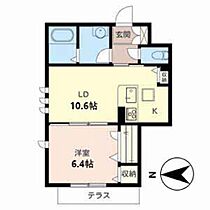 シオン北口 0103 ｜ 兵庫県西宮市北口町4-4（賃貸マンション1LDK・1階・43.35㎡） その2