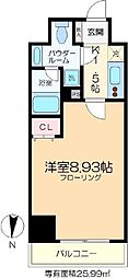ウェンディ両国 1Kの間取図画像