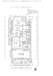 プラウド相模大野 3LDKの間取図画像
