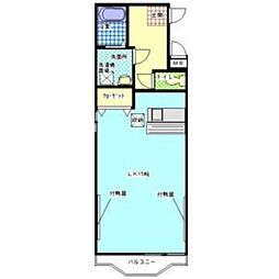 グレースマンション栄 1LDKの間取図画像