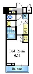ZOOM品川南 ワンルームの間取図画像