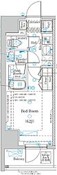 diPS亀有駅前 1Kの間取図画像