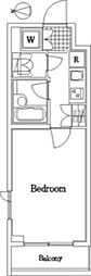 ルーブル小竹向原弐番館 1Kの間取図画像