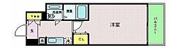JR京葉線 潮見駅 徒歩7分の賃貸マンション 6階1Kの間取り