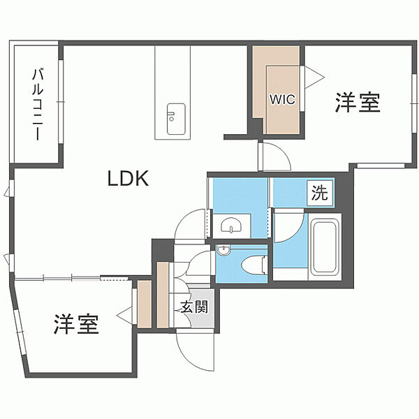 Ｅｘｃｅｅｄ平尾 101｜福岡県福岡市中央区平尾３丁目(賃貸マンション2LDK・1階・54.80㎡)の写真 その2