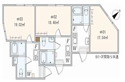 アザーレ・スフィーダ淵野辺 2階