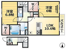 コンフォール赤坂 2階