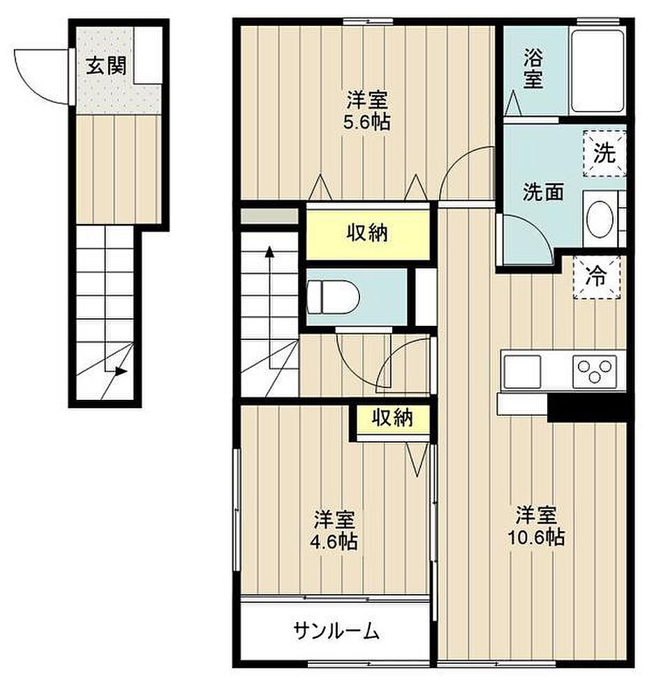 ホームズ 相鉄本線 瀬谷駅 徒歩13分 2ldk 賃料9 3万円 2階 51 1 賃貸アパート住宅情報